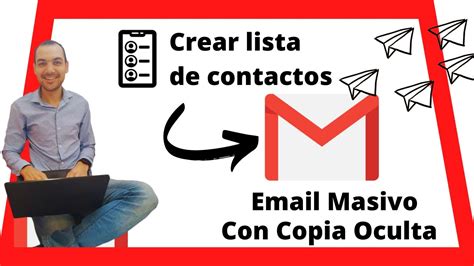 crear un contacto en gmail con copias ocultas